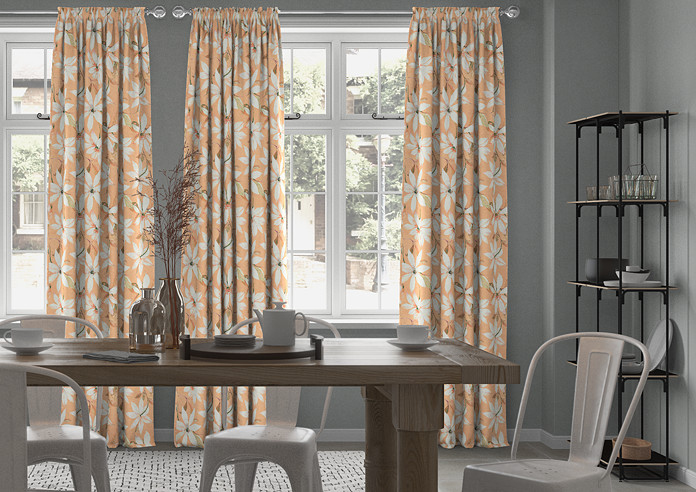 Olivia, Harvest - Made to Measure Curtains - Image 3